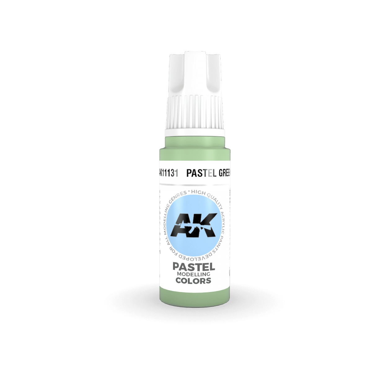 AK Interactive AK11131 VERT PASTEL – PASTEL 17ml  – imagen 2
