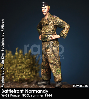 RADO Miniatures RDM35036 Sous-officier de char SS, été 1944, échelle 1/35