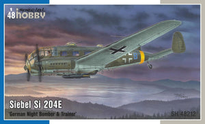 Special Hobby 48212 Siebel Si 204E « Bombardier de nuit et avion d&amp;#39;entraînement allemand » 1/48