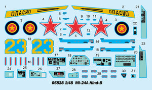 Trumpeter 05828 Mi-24A Hind-B 1/48 – Bild 3