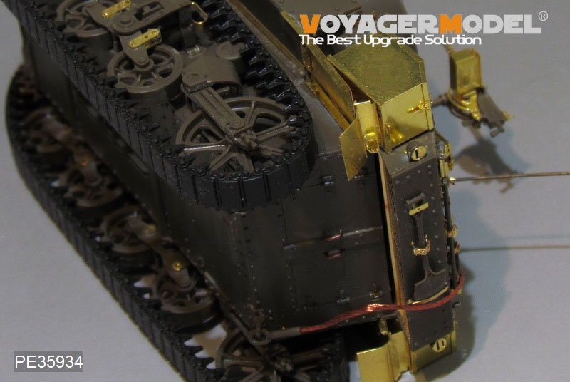 Maquette Voyager PE35934, char léger américain M3 Stuart de la Seconde Guerre mondiale (modèle de base) pour Tamiya 35360 au 1/35 – image 14