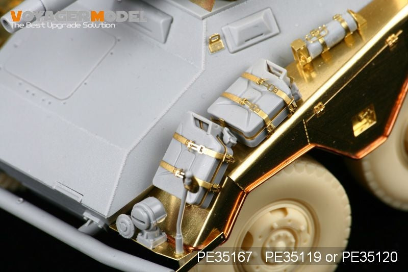 Voyager modèle PE35167 seconde guerre mondiale Sd.Kfz 234/3 8Rad pour DRAGON 6257 1/35 – immagine 4