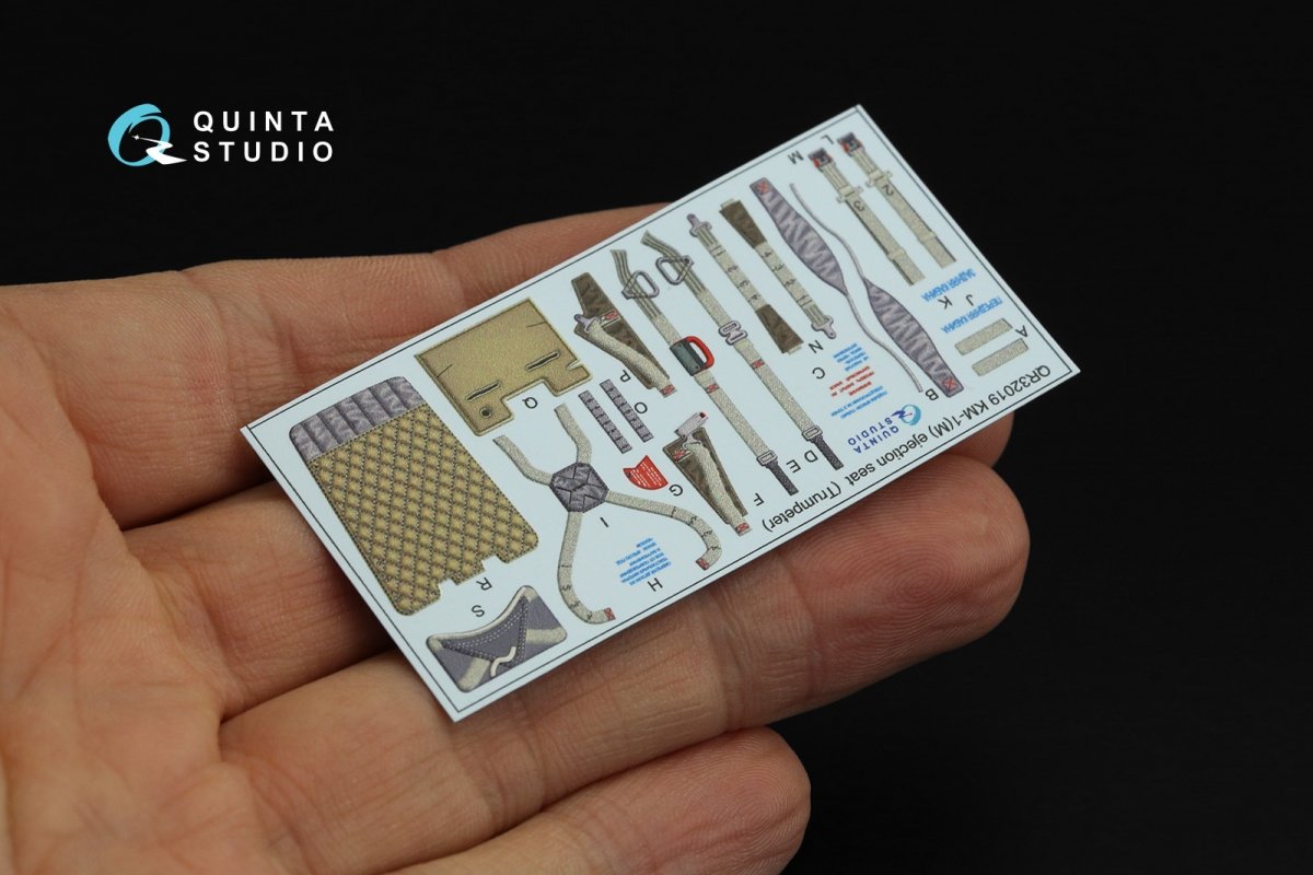 Intérieur imprimé en 3D et coloré du MiG-21UM (Trumpeter) par Quinta Studio QD32121, échelle 1/32  – image 14
