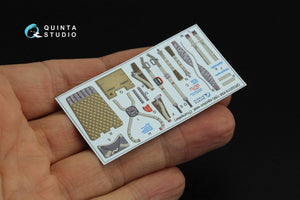 Intérieur imprimé en 3D et coloré du MiG-21UM (Trumpeter) par Quinta Studio QD32121, échelle 1/32  – image 14