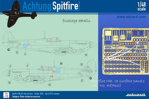 Panneaux de surface Eduard 48766 Spitfire Mk. IX 1/48 EDUARD  – Bild 4