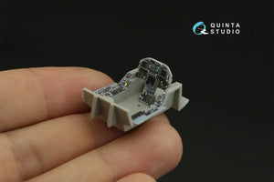 Intérieur imprimé en 3D et coloré sur papier décalcomanie Quinta Studio QDS-48278 F/A-18A++ (HobbyBoss) (Petite version) 1/48 – Bild 10