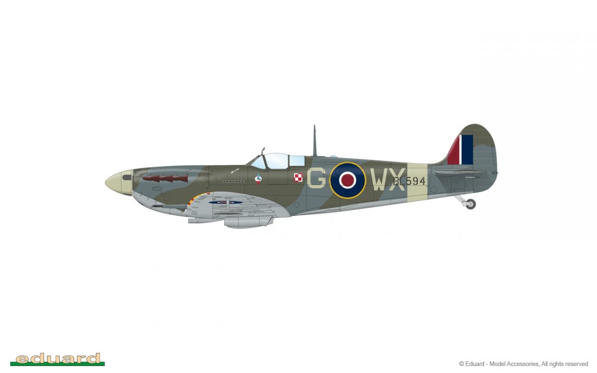 Eduard 84186 Spitfire Mk. Vb mi-1/48 – immagine 13