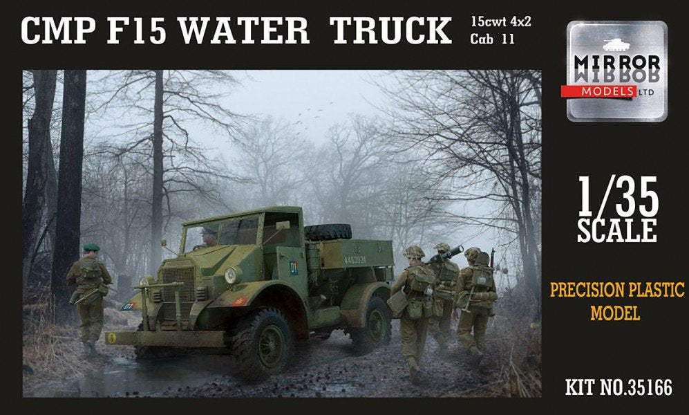 Mirror Models 35166 CMP Camion-citerne Ford F15, cabine 11, transmission 4x2 (1/35)