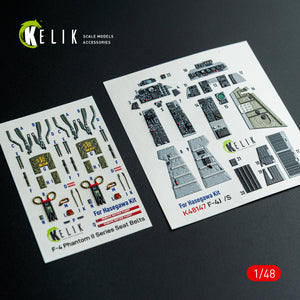 KELIK K48147 F-41/S - interior 30 decals for Hasegawa kit 1/48 – immagine 2