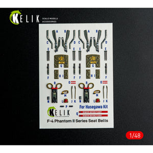 KELIK K48148 F-4E - interior 3D decals for Hasegawa kit 1/48 – immagine 2