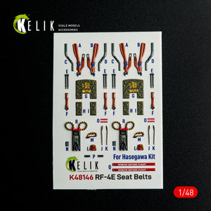 KELIK K48146 RF-4E - interior 3D decals for Hasegawa kit 1/48 – immagine 8