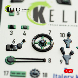 KELIK K48163 MC.200 - interior 3D decals for Italeri kit 1/48 – imagen 4