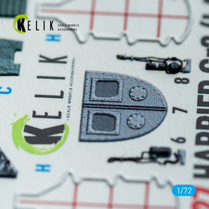 KELIK K72227 Harrier Gr3 (Late) - interior 3D decals for Italeri kit 1/72 – image 6