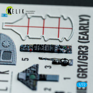 KELIK K72228 Harrier Gr1/Gr3 (Early) - interior 3D decals for Italeri kit 1/72 – Bild 4