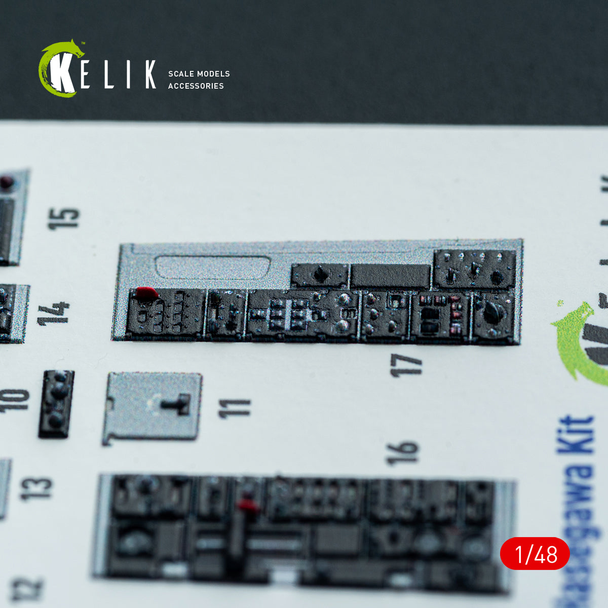 KELIK K48146 RF-4E - interior 3D decals for Hasegawa kit 1/48 – immagine 12