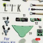KELIK K48163 MC.200 - interior 3D decals for Italeri kit 1/48 – imagen 5