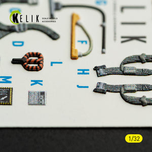 KELIK K32063 A-7E CORSAIR II - interior 3D decals for Trumpeter kit 1/32 – image 8