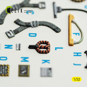 KELIK K32063 A-7E CORSAIR II - interior 3D decals for Trumpeter kit 1/32 – image 10