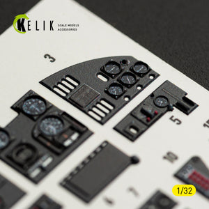 KELIK K32057 MS-406C-1 - interior 30 decals for Special Hobby kit 1/32 – immagine 8
