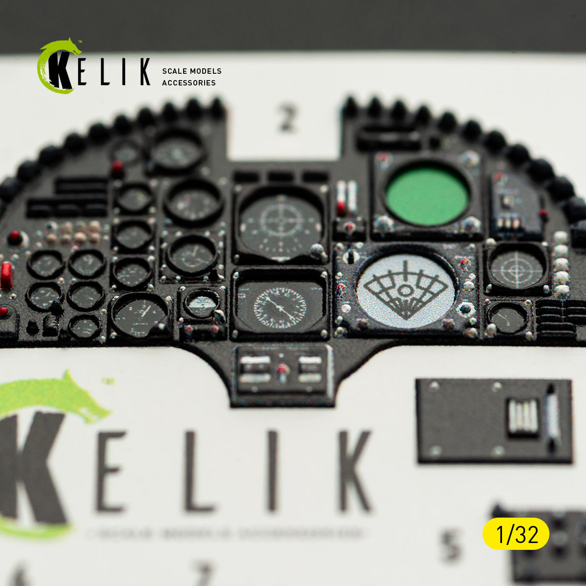 KELIK K32063 A-7E CORSAIR II - interior 3D decals for Trumpeter kit 1/32 – image 12