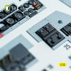 KELIK K32048 F-4C - interior 3D decals for Tamiya kit 1/32 – image 15