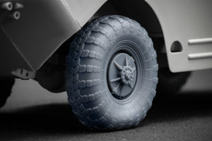 ScaleX WM 35013S BRDM 2 Sagged wheel set (for Trumpeter) 1/35