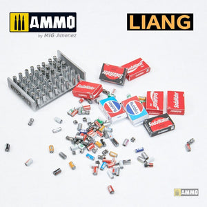 Liang 0412 Modèle imprimé en 3D Canettes de soda + Boîtes en carton Années 2000-2020 1/35 – image 8