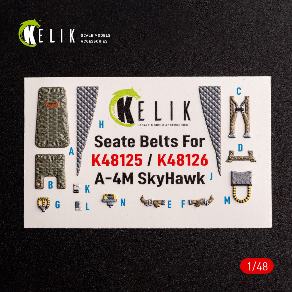 Kelik K48125 A-4M Late production- interior 3D decals for Magic Factory kit 1/48