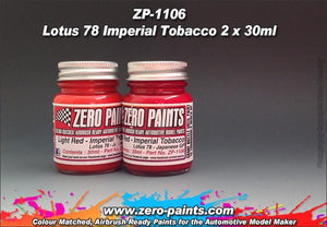 Zero Paints ZP-1106 Lotus 78 Imperial Tobacco, coffret de peinture 2 x 30 ml – image 2