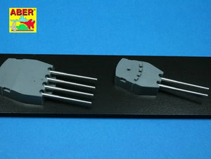 Aber 350L-48 Jeu de canons 356 mm x 10 ; 133 mm x 16 pour le roi George V, prince de Galles (1/350)  – image 3