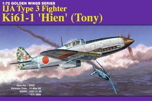 Dragon 5028 Chasseur IJA Type 3 Ki61-1 'Hien' (Tony) (1/72)