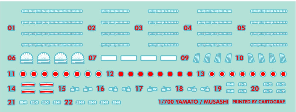Pontos 70003R1 Cuirassé IJN Yamato 1941 1/700 – image 2