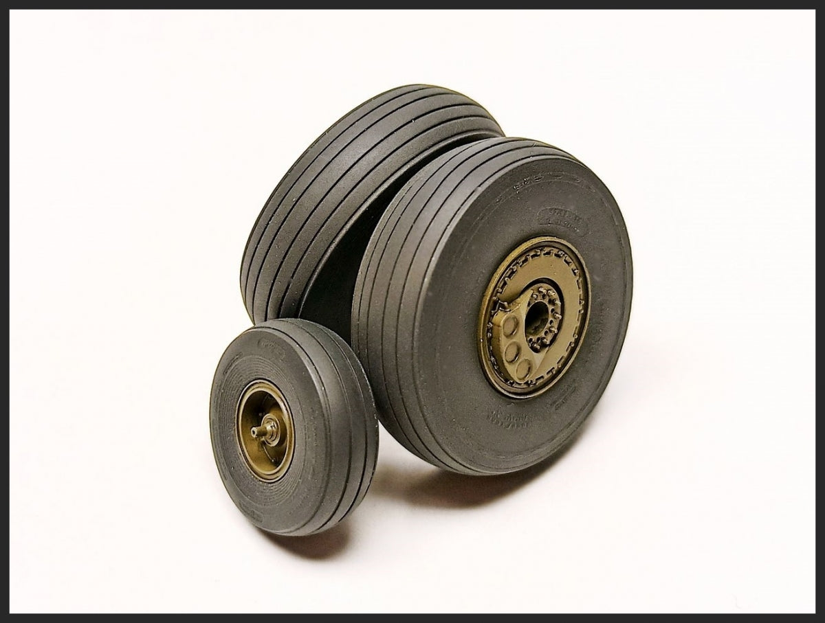 Propelle transparente ! CPA35002 Jeu de roues Tarhe CH-54A pour kit ICM 1/35 – image 3