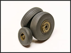 Propelle transparente ! CPA35002 Jeu de roues Tarhe CH-54A pour kit ICM 1/35 – image 3