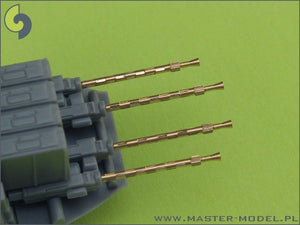 Master AM-48-026 British Mk 2 Browning calibre .303 (7,7 mm) avec cache-flammes (4 pièces) (1/48)  – image 3