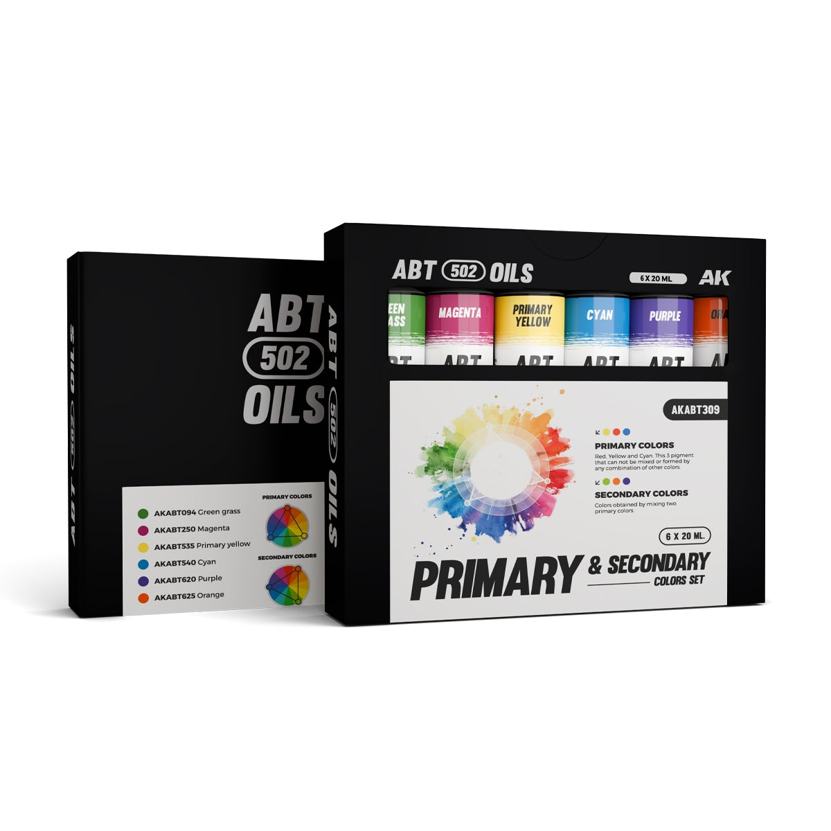 502 Abteilung ABT309 PRIMARY &amp;amp; SECONDARY COLORS SET 6x20ml – image 2