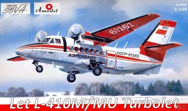 Modèle 01467-01 Soit L410 M/Mu Turb (1/144)