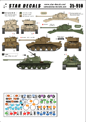 Star Decals 35-950 Guerres africaines modernes 1/35 – immagine 2