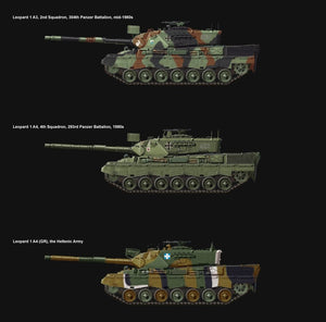 Meng Model TS-007 GERMAN MAIN BATTLE TANK LEOPARD 1 A3/A4 1/35 – zdjęcie 11