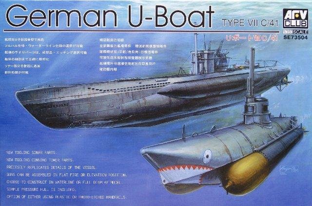 AFV Club 73504 Sous-marin allemand U-Boot Type VIIC/41