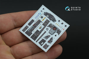 Intérieur coloré imprimé en 3D sur papier décalcomanie Quinta Studio QD32181 F-104S-ASA (Italeri) 1/32 – imagen 3