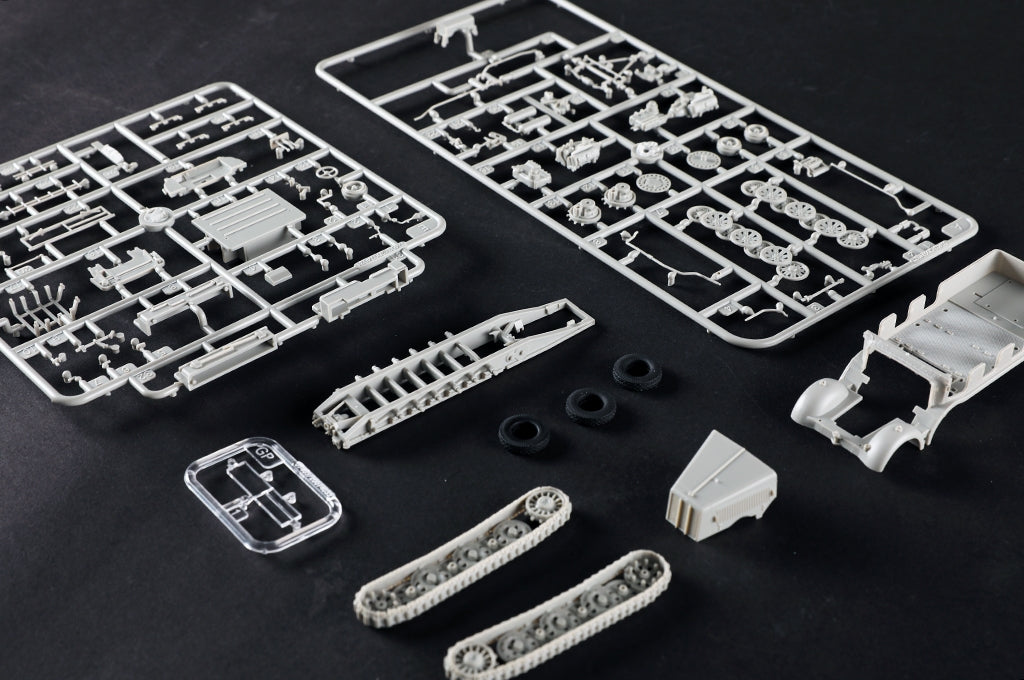 Trumpeter 07403 allemand Sd.Kfz. 8 Schwerer Zugkraftwagen 12t 1/72  – immagine 17