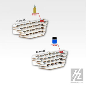 Support d&amp;#39;angle pour peinture de maquettes Hobby Zone HZ-s1nb 36 mm – image 2