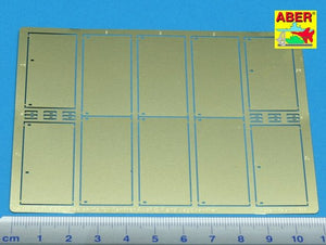 Aber 35A028 Jupes latérales pour Panther Ausf.G et Jagdpanther – imagen 2