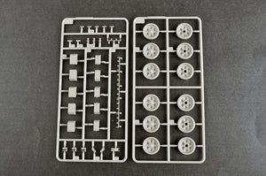 Trumpeter 09610 Char russe T-72B3 avec blindage réactif explosif (ERA) à étui souple 4S24 et blindage à grille, échelle 1/35 – imagen 17