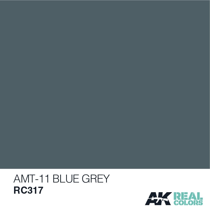 AK Interactive RC317 AMT-11 BLUE GREY 10ML – zdjęcie 2