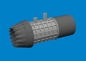 Maquette Eduard 6481091 F-35B, tuyère d&amp;#39;échappement, à imprimer sur Tamiya au 1/48