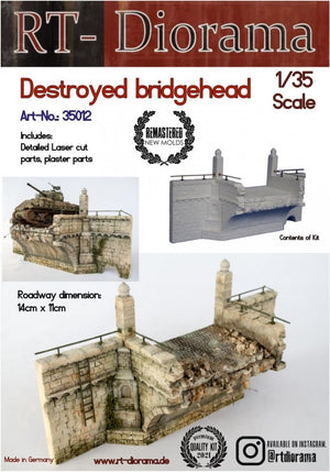 RT-Diorama 35012 Tête de pont détruite 1/35
