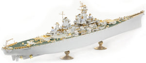 Pontos 37034FB USS BB-63 Missouri 1945 Ensemble de détails avancés pour maquette Hobbyboss (pont en bois teinté bleu 20B) 1/350 – image 3