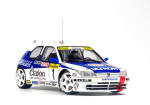 NuNu PN24009 Peugeot 306 MAXi &amp;#39;96 RALLYE DE MONTE CARLO 1/24 – image 11
